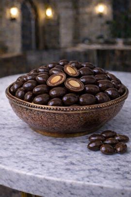 Çikolatalı Badem Draje 500 Gr