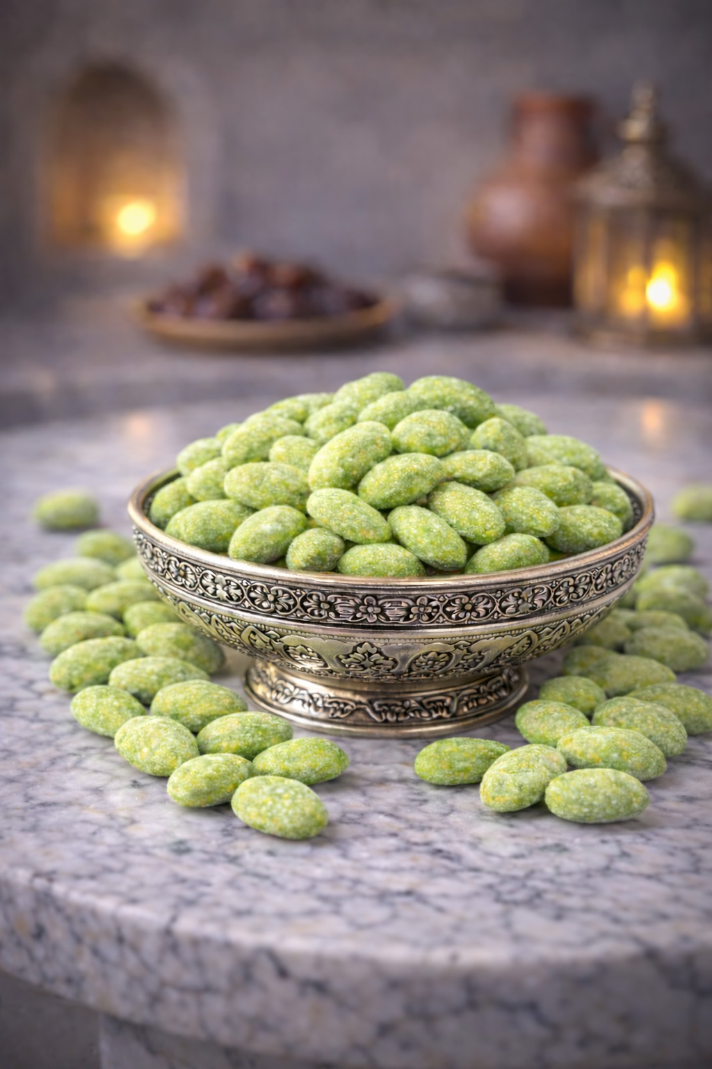 Fıstıklı Badem Şekeri 250 GR