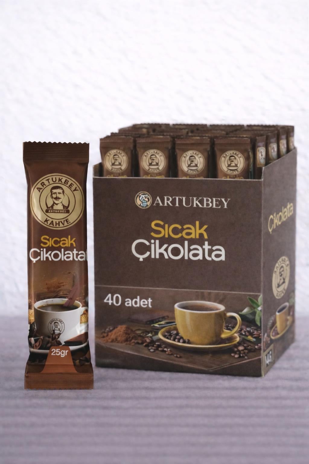 Hazırset Sıcak Çikolata (40 adet*25gr)