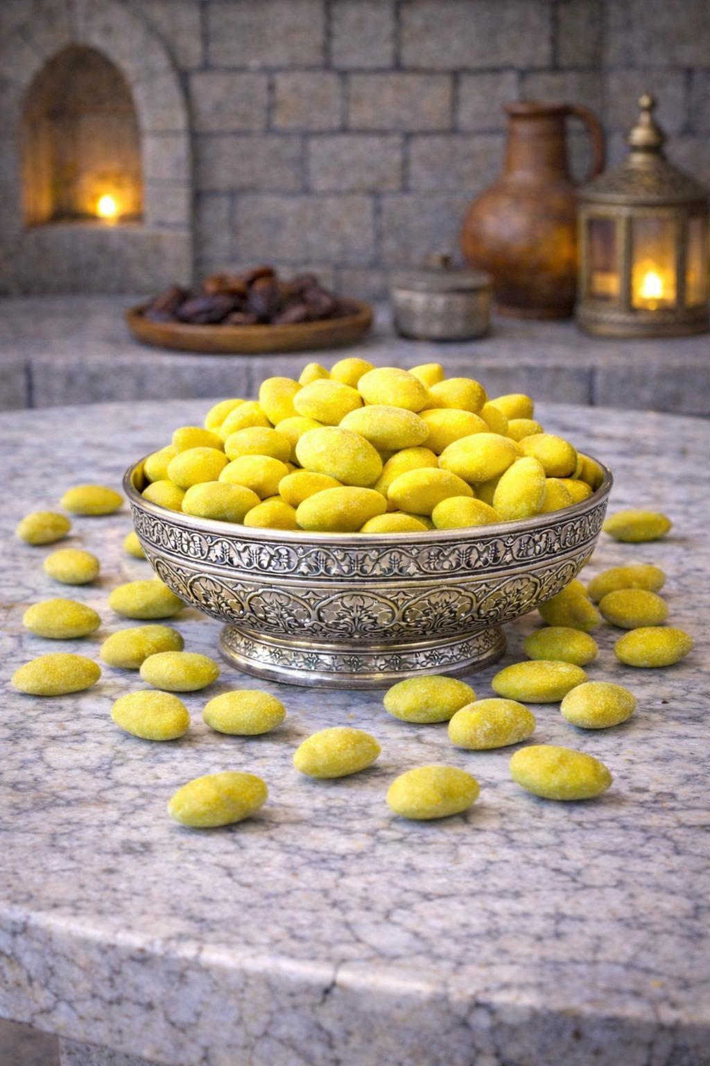 Limonlu  Badem Şekeri  500 gr