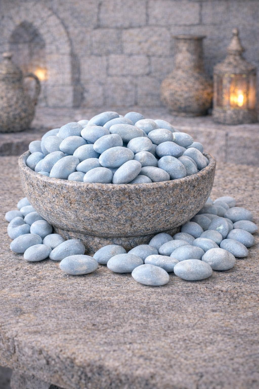 Sade Serpme Badem Şekeri 500 Gr