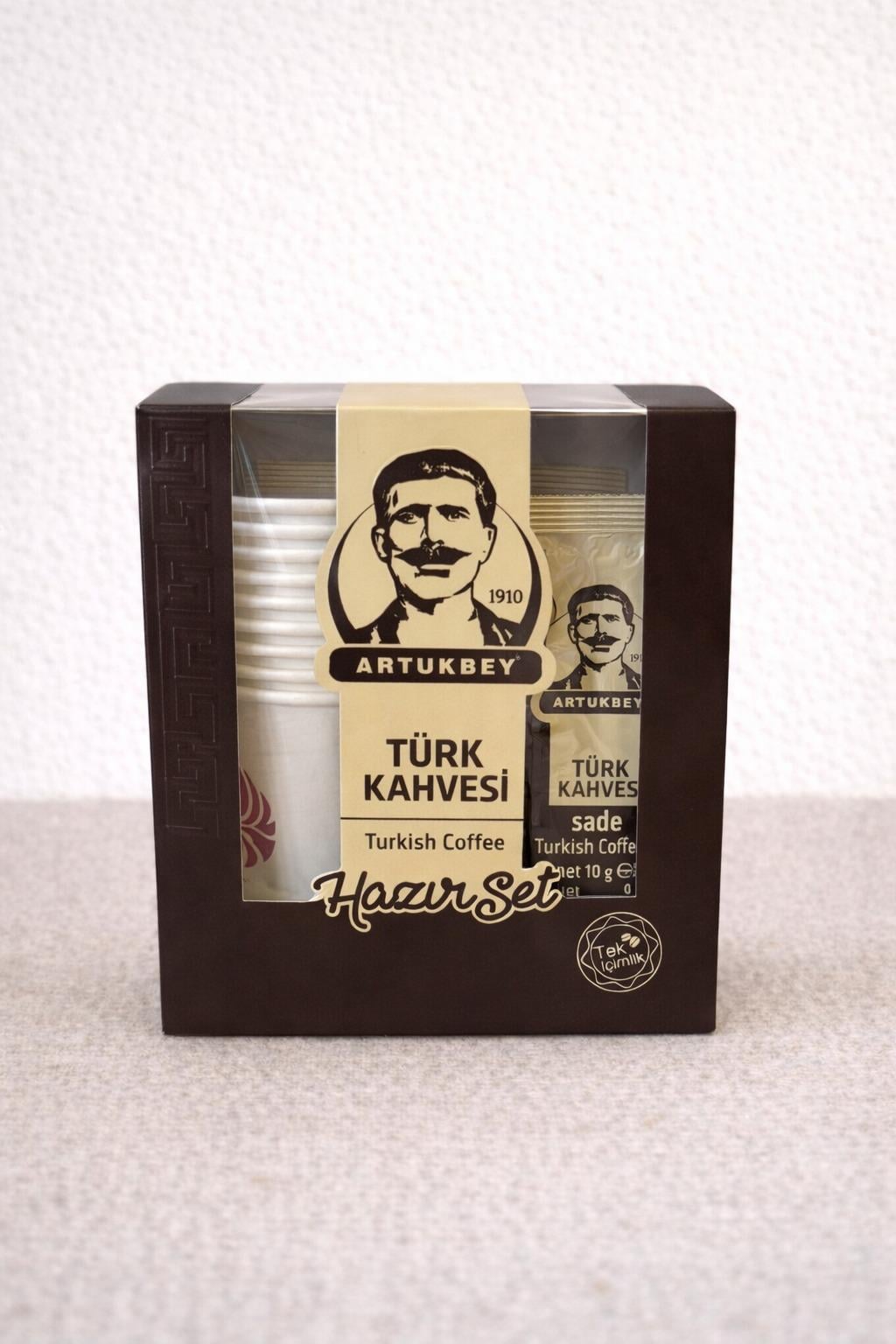 Sade Türk Kahvesi (Hazır Set)