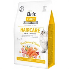 Brit Care Hipoalerjenik Haircare Tavuk ve Somonlu Tahılsız Kedi Maması