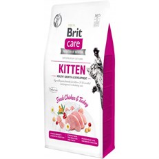 Brit Care Hipoalerjenik Kitten Tahılsız Tavuk ve Hindili Yavru Kedi Maması