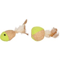 Flamingo Juty Balık ve Top Kedi Oyuncağı