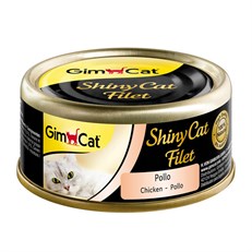 Gimcat Shinycat Kıyılmış Fileto Tavuklu Yetişkin Konserve Kedi Maması