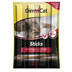 Gimcat Sticks Kümes Hayvanlı Kedi Ödül Çubuğu
