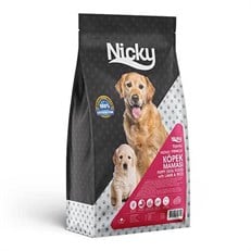 Nicky Adult Tahıllı Kuzu ve Pirinçli Yetişkin Köpek Maması