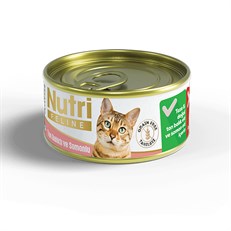 Nutri Feline Tahılsız Ton Balıklı ve Somonlu Konserve Kedi Maması