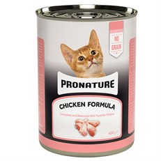 Pronature Tahılsız Tavuklu Ezme Yavru Konserve Kedi Maması