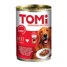 Tomi Sığır Etli Yetişkin Konserve Köpek Maması