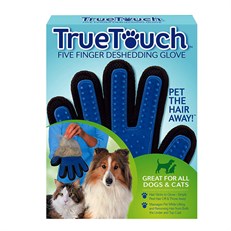 True Touch Kedi ve Köpek İçin Temizleme ve Masaj Eldiveni
