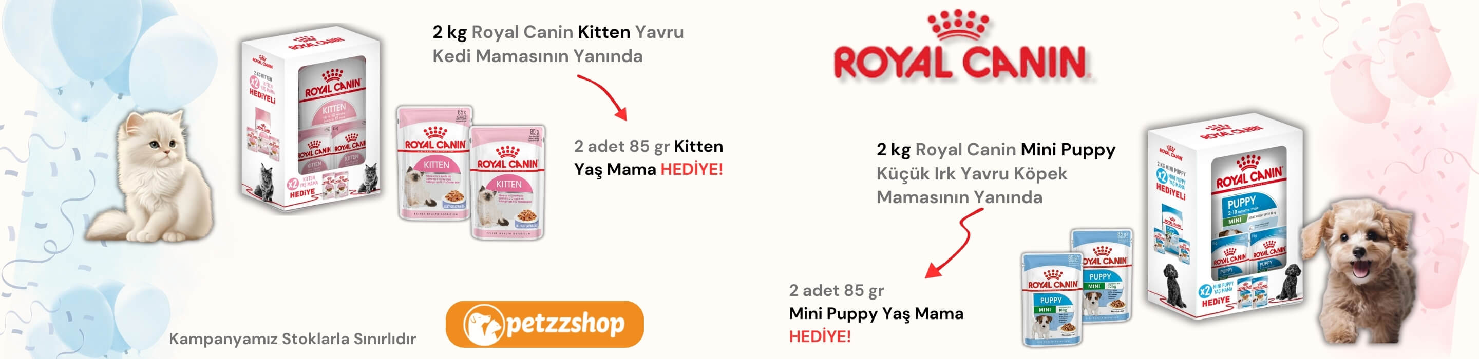 Royal Canin Paket Ürünler