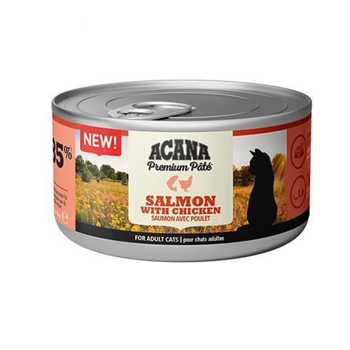 Acana Premium Pate Tavuklu ve Somonlu Yetişkin Konserve Kedi Maması