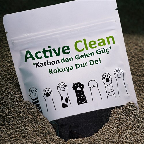 Active Clean Plus Hindistan Cevizli Organik Kedi Kumu Koku Giderici