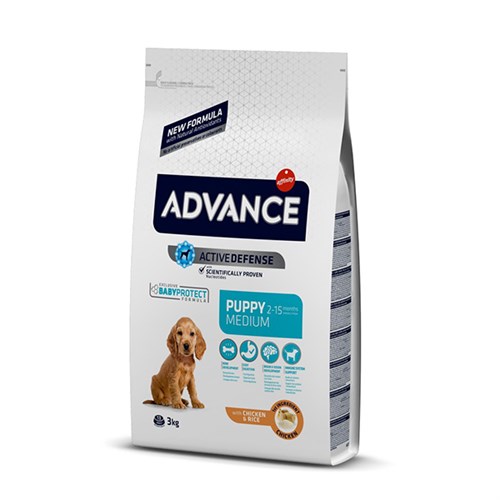 Advance Puppy Medium Tavuklu Orta Irk Yavru Köpek Maması