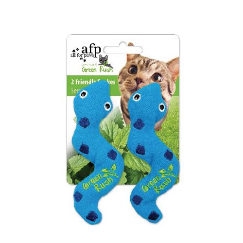Afp Green Rush Kedi Otlu Yılan Peluş Kedi Oyuncağı