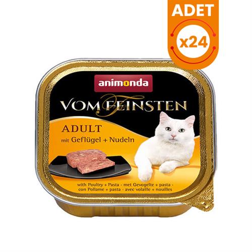 Animonda Kümes Hayvanı ve Makarnalı Yetişkin Konserve Kedi Maması