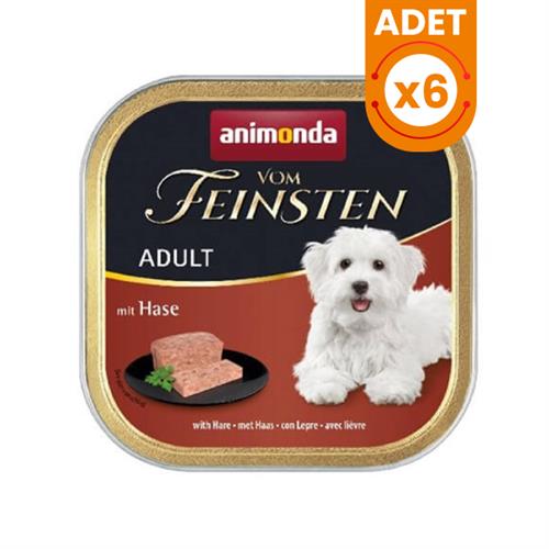 Animonda Vom Feinsten Tavşan Etli Yetişkin Köpek Konservesi