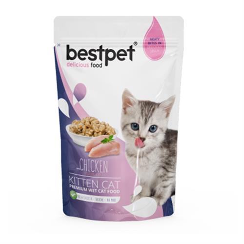 BestPet Kitten Jelly Pouch Yavru Kedi Maması