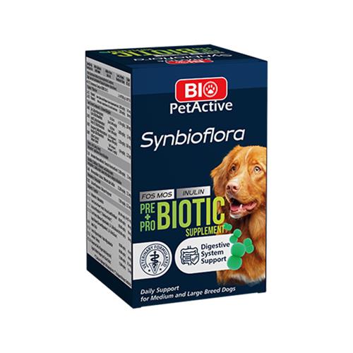 Bio Pet Active Büyük Irk Köpekler için Synbioflora Probiotik Suplement Tablet