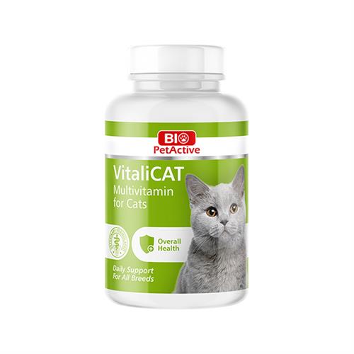 Bio Pet Active Vitalicat Kediler için Multivitamin Tableti