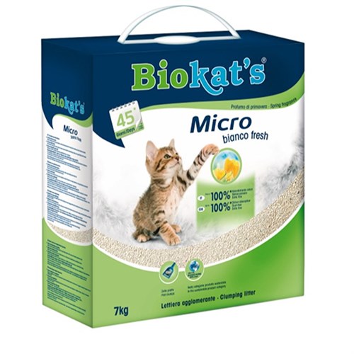 Biokats Micro Bianco Fresh Kedi Kumu