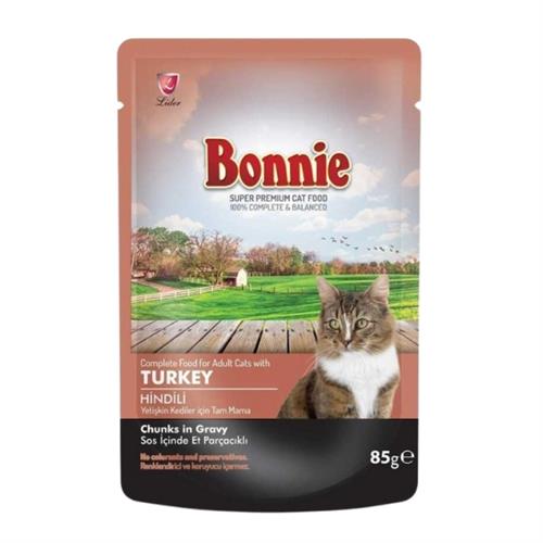 Bonnie Hindili Pouch Yetişkin Konserve Kedi Maması