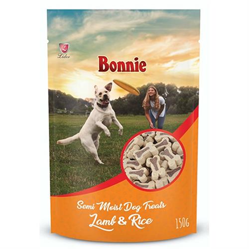 Bonnie Semi Moist Kuzu Etli Köpek Ödül Maması