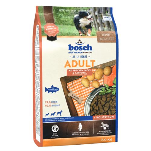 Bosch Adult Tahılsız Somon Balıklı Patatesli Yetişkin Köpek Maması