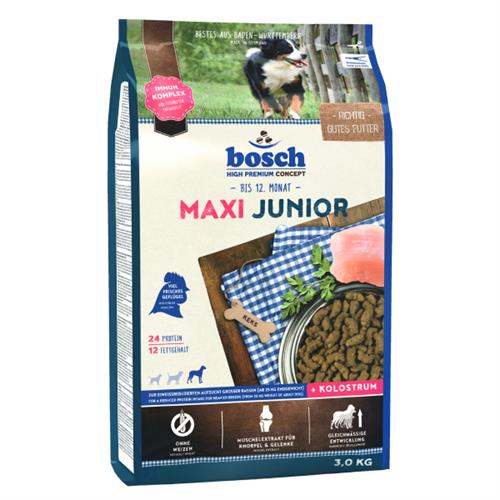 Bosch Maxi Junior Taze Kümes Hayvanlı Büyük Irk Yavru Köpek Maması