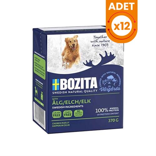 Bozita Naturals Geyik Etli Tahılsız Konserve Köpek Maması