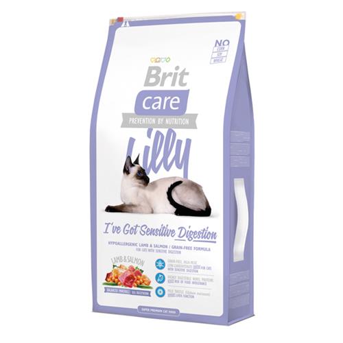 Brit Care Lilly Sensitive Kuzu ve Somonlu Tahılsız Kedi Maması 7 kg