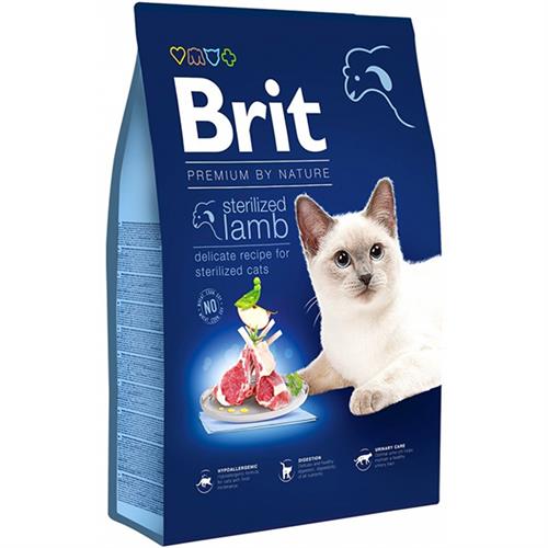Brit Premium By Nature Sterilised Kuzu Etli Kısırlaştırılmış Yetişkin Kedi Maması