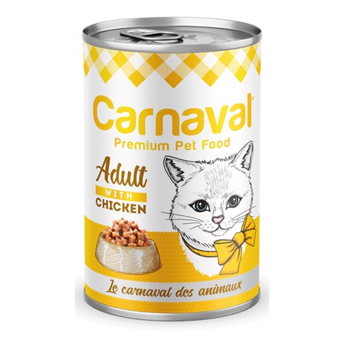 Carnaval Premium Tavuklu Yetişkin Konserve Kedi Maması
