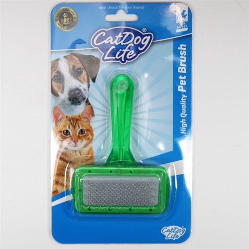 Catdoglife Telli Fosforlu Kedi ve Köpek Tarama Fırçası