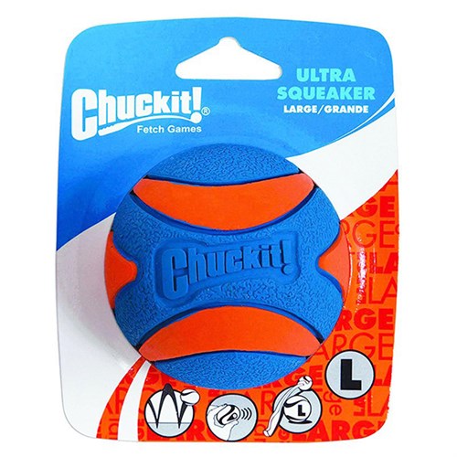 Chuckit Ultra Squeaker Sesli Köpek Oyun Topu Büyük Boy