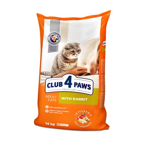 Club4Paws Premium Adult Tavşanlı Yetişkin Kedi Maması