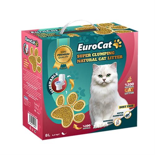Euro Cat Topaklanan Doğal Kedi Kumu