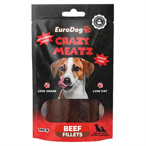 Euro Dog Biftekli Fileto Doğal Köpek Ödül Maması