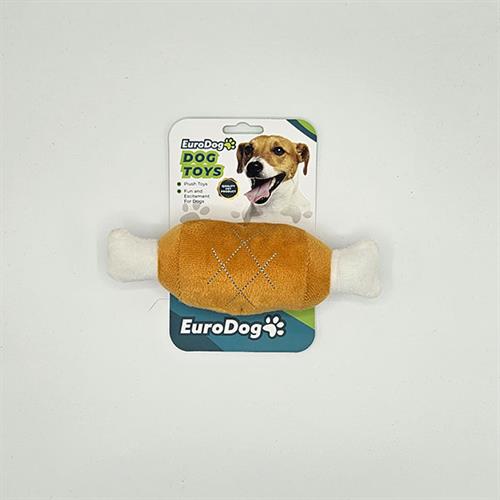 Euro Dog Etli Kemik Şekilli Peluş Köpek Oyuncağı