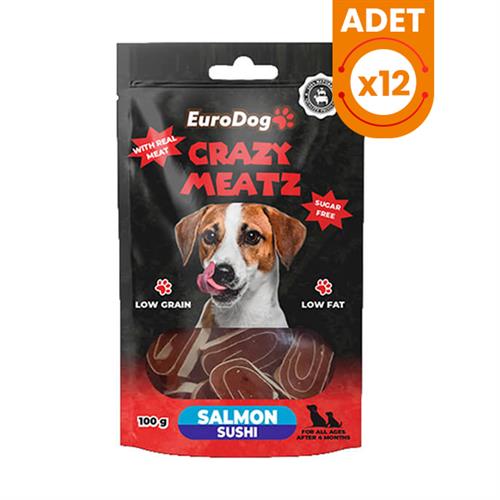 Euro Dog Somonlu Sushi Doğal Köpek Ödül Maması