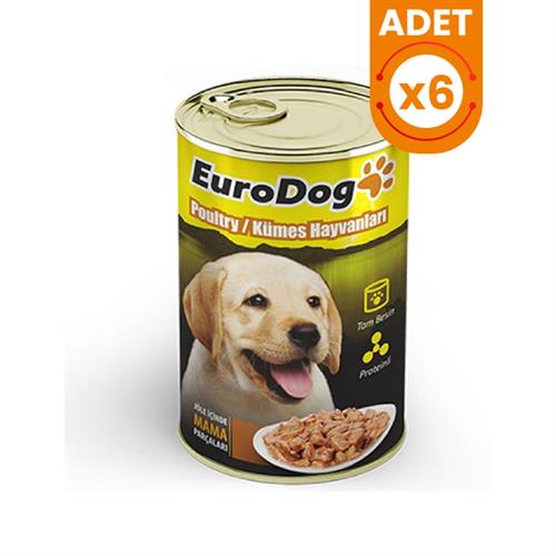 Euro Dog Tavuklu Yavru Köpek Konservesi