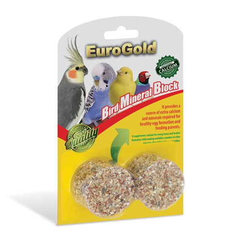 Euro Gold Kuşlar için Mineral Block Taşı