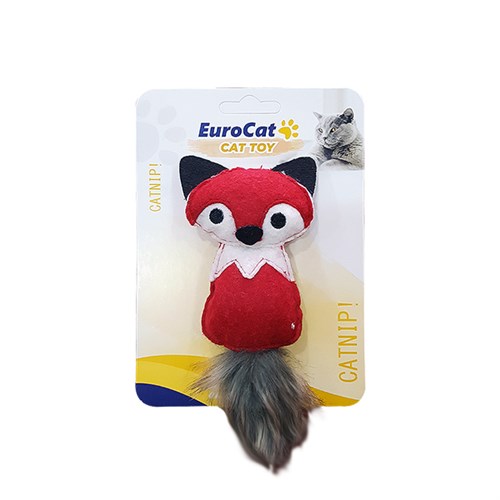 Eurocat Kırmızı Sincap Kedi Oyuncağı
