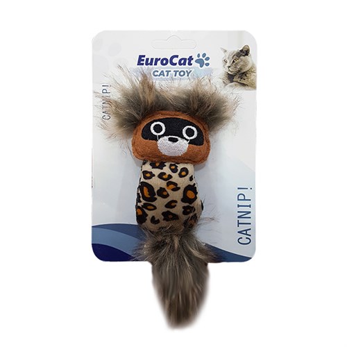 Eurocat Leopar Desenli Sincap Kedi Oyuncağı