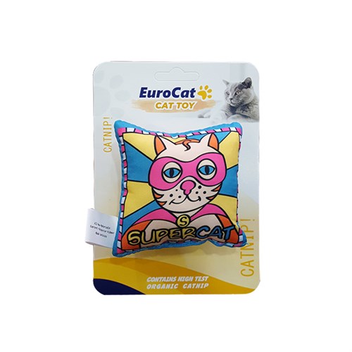 Eurocat Süpercat Yastık Şeklinde Kedi Oyuncağı