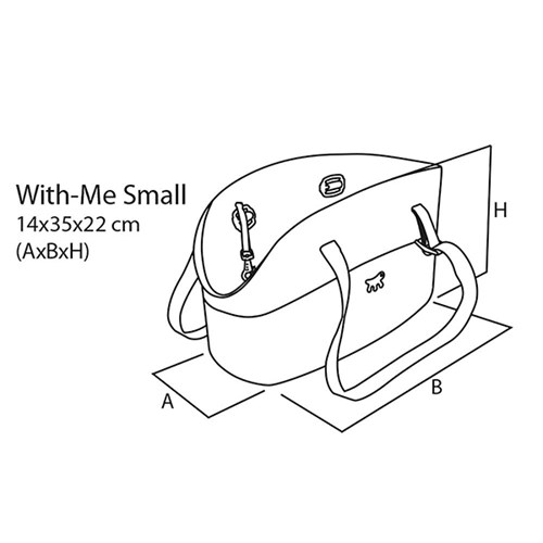 Ferplast With-Me Kedi ve Köpek Taşıma Çantası  14x
