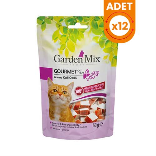 Garden Mix Gurme Düşük Yağlı Şekersiz Kedi Ödül Maması