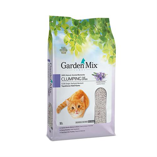 Garden Mix İnce Taneli Lavanta Kokulu Kedi Kumu